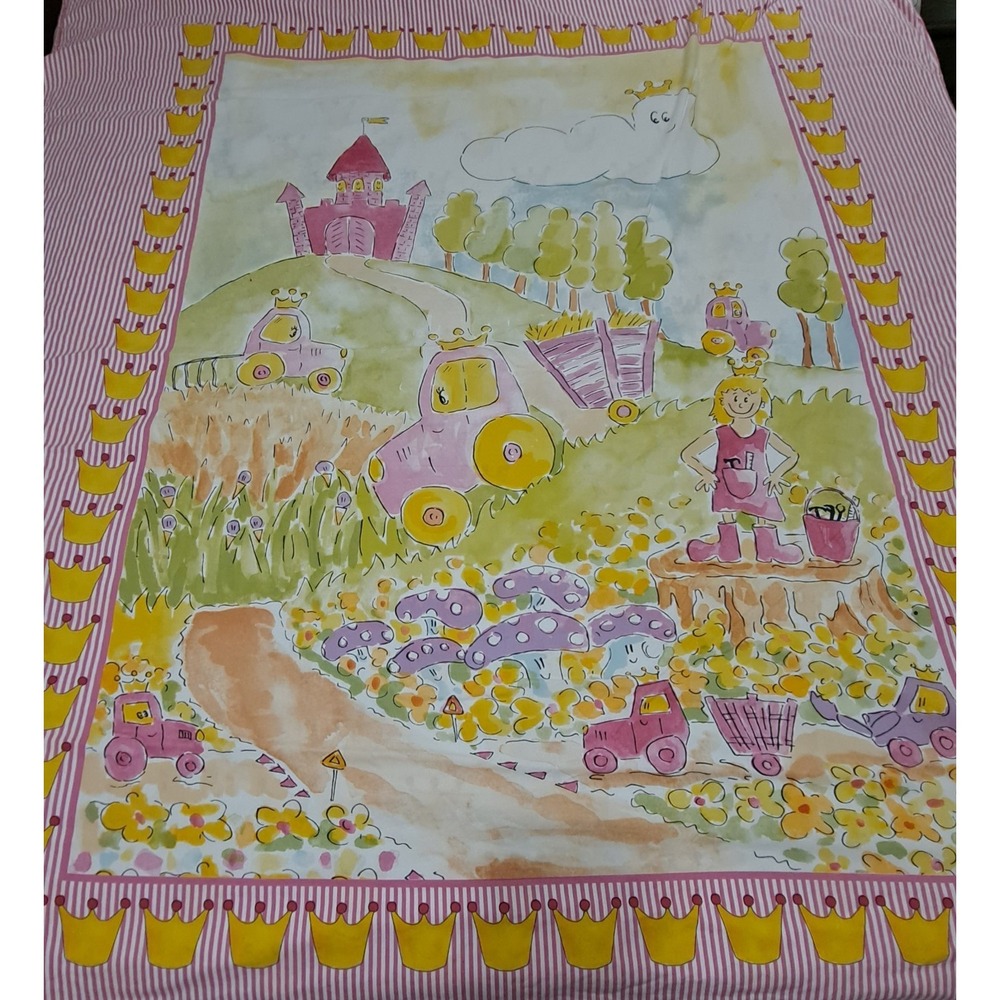 IKEA Naturkar Princess Castle Crown Twin Duvet